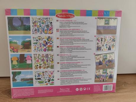 Melissa & doug znovupouzitelne nalepky, 