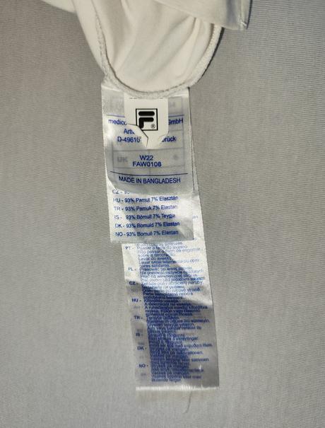 Fila športové tričko, fila,xs