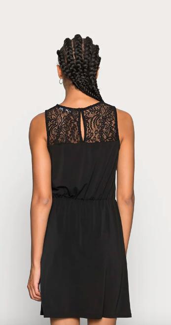 Vero moda čierne šaty vel.s, vero moda,36 / s