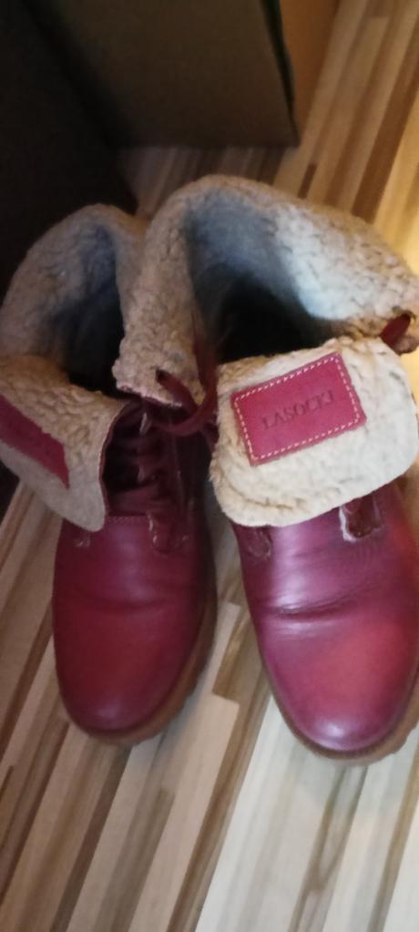 Kožené topánky vel. 36 lasocki, lasocki,36