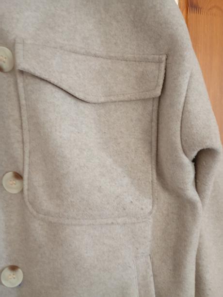 Kabát dámsky - béžový xl, xl