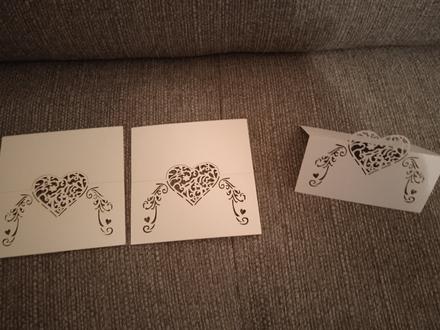 Menovky na svadbu 50 ks, 
