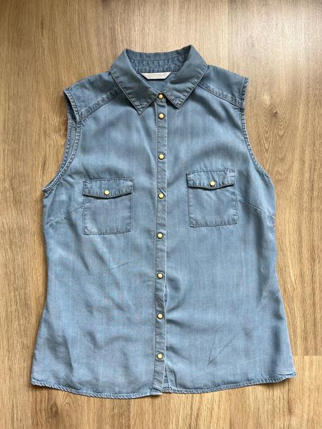 Riflová blúza, promod,38