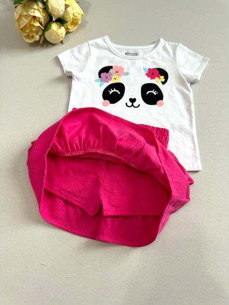 Garanimals dievčenská sukňa a tričko 12 mesiacov, 74