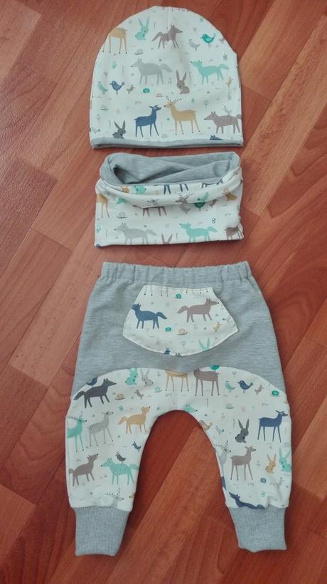 Set teplaciky a čiapka+ nákrčník, 56 - 128