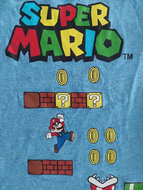 Krásne tricko super mario, h&m,104