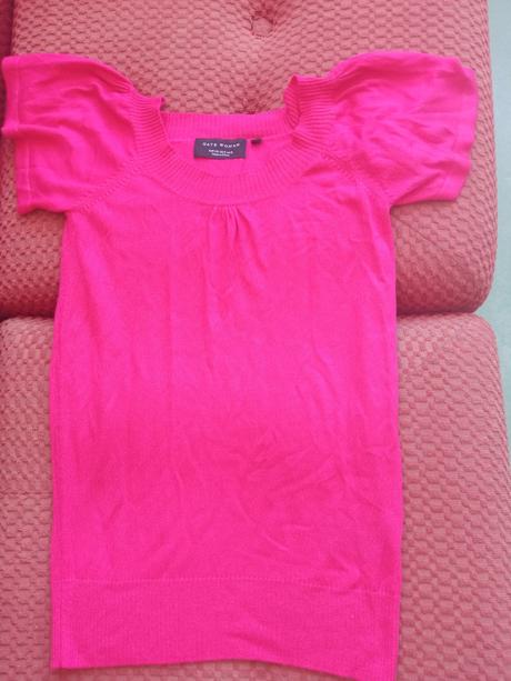 Tenký pulóver s krátkym rukávom, gate,xs