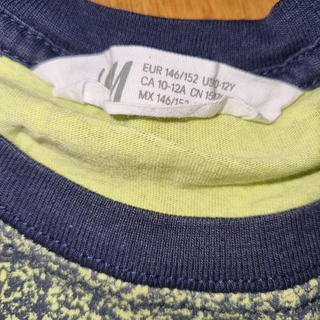 Tričká krátky rukáv, h&m,146