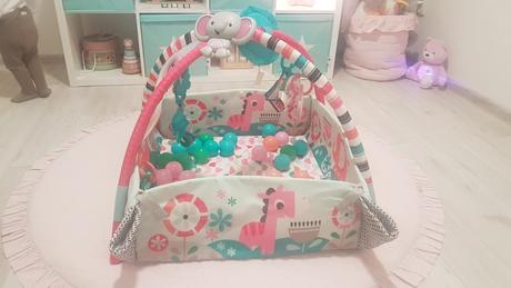 Hracia aktivna deka, podlozka bright starts, 