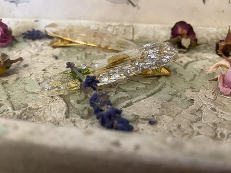 Ručne vyrobené živicové sponky do vlasov, 