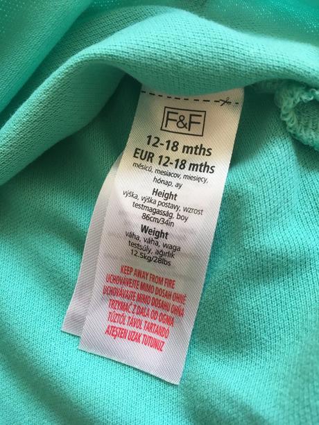 Chlapčenské tričko, f&f,86