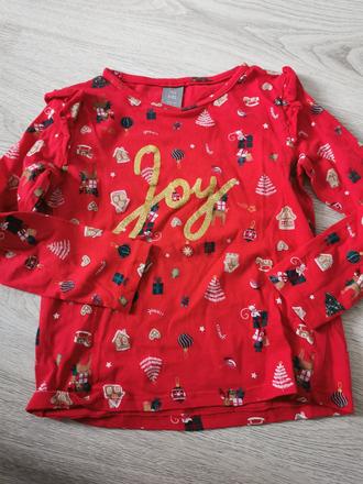 Vianočné tričko 5-6rokov, 116