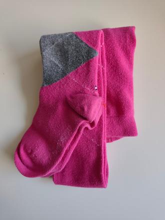 Dievčenské hrubšie pančuchy, tommy hilfiger,134