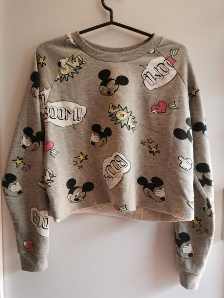 Minnie mouse crop mikina, new yorker,m