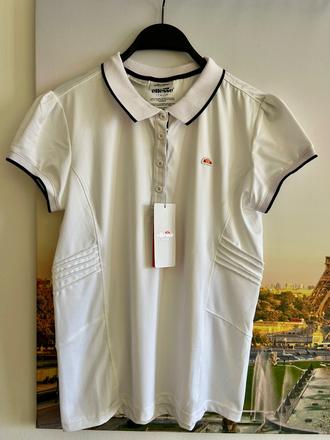 Biele tričko s golierom zn.ellesse č.l, l