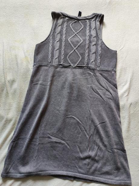 Pletená dlhá vesta, colours of the world,l