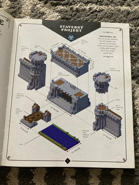 Minecraft stredoveká pevnosť,