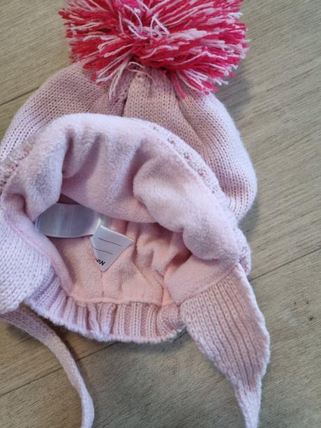 Nová, teplá čiapočka so srdiečkom, lupilu,62