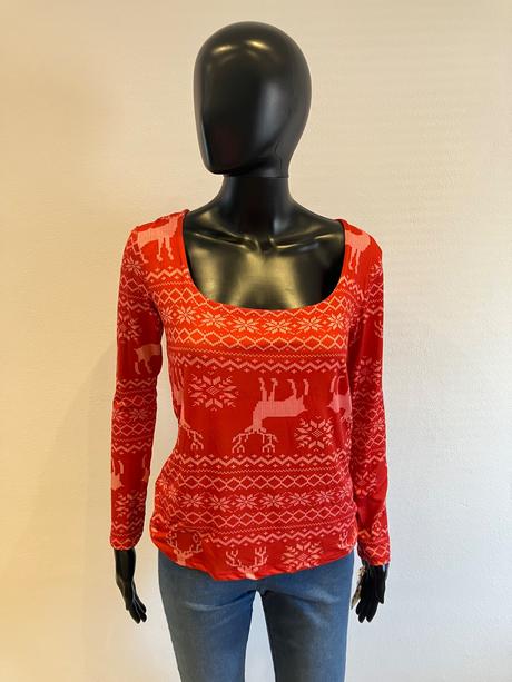 Dámske tričko so zimným motívom (uni), l / m / xl