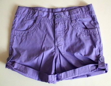 Štýlové kraťasky pre 4-5 roč. kočku, berti,110