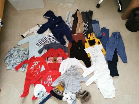 Balík oblečenia od narodenia po 92,
