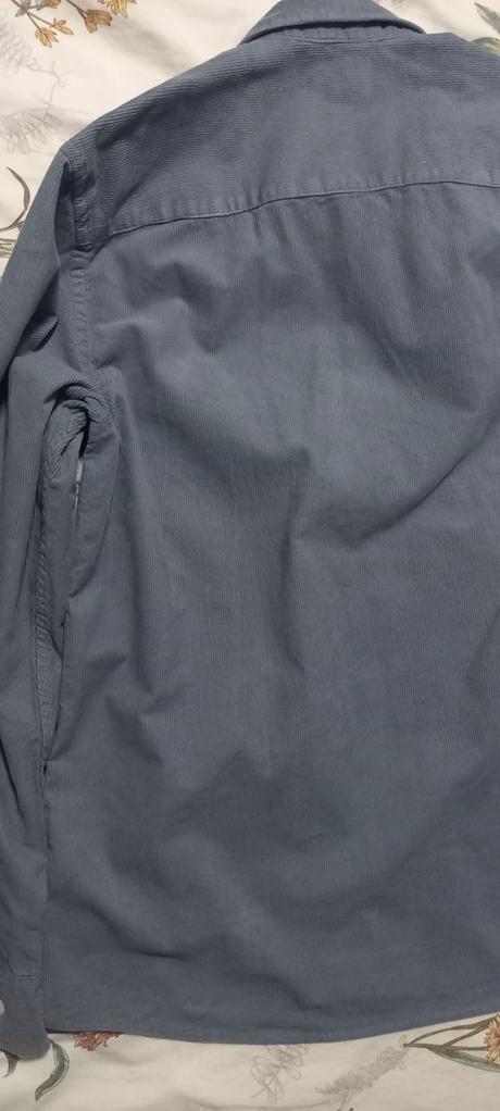 Pánska menčestrová košeľa s, h&m,s