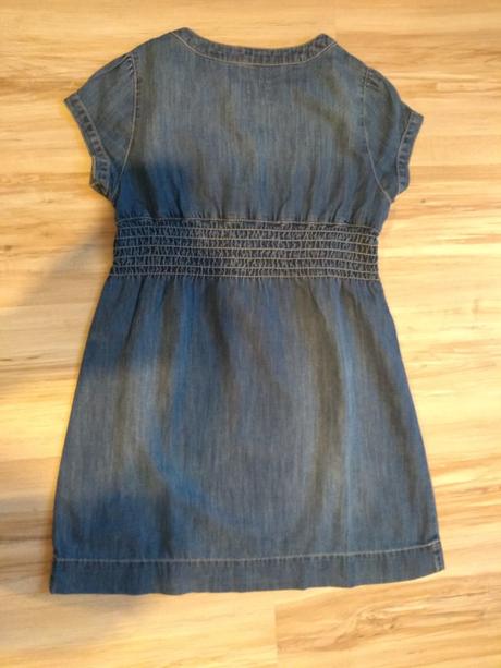 Riflové šaty, h&m,146