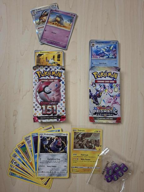 Pokemon tinky z edície 151,