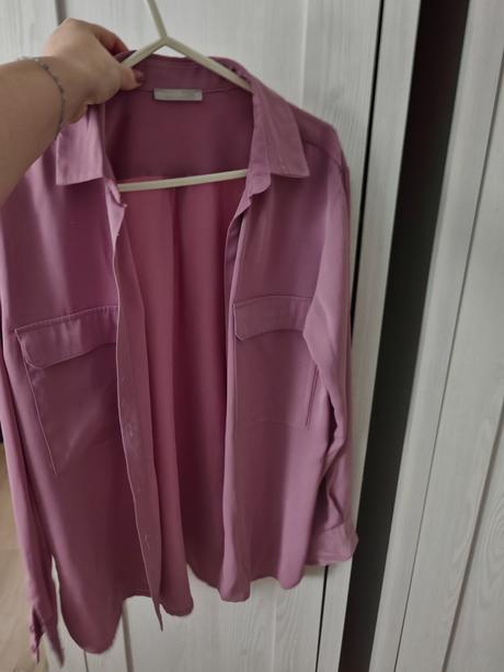 Bluzka staroruzova ale ziva pekna farba m,l, m