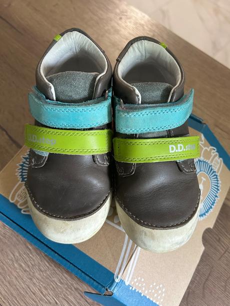 Prechodne kožené topanky dd step, d.d.step,25