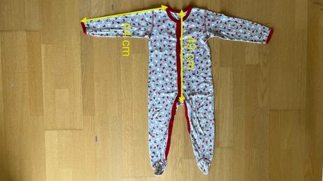 Pyžamový overal, richelieu,104