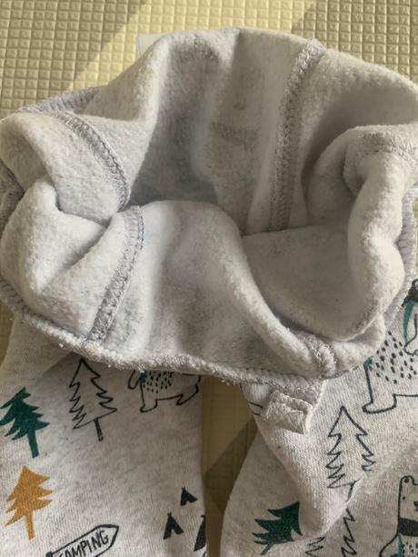 2 ks zateplené tepláky pre bábätká, 62