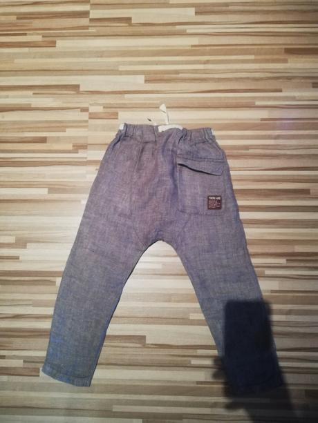 Zara frajerské pudlove nohavice v. 104, zara,104