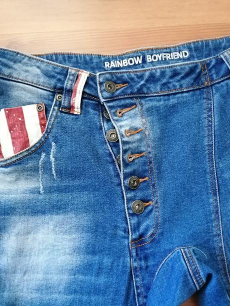 Rifle boyfriend rainbow l, l