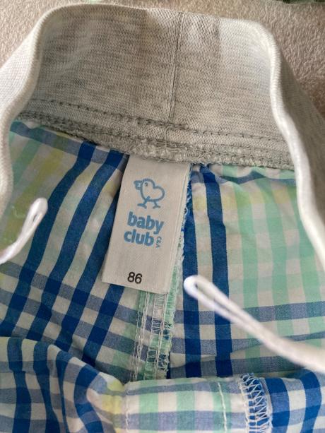 Kraťasky 2ks 86, baby club,86