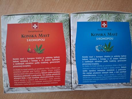 Konská masť hrejivá a chladivá vianočná, 