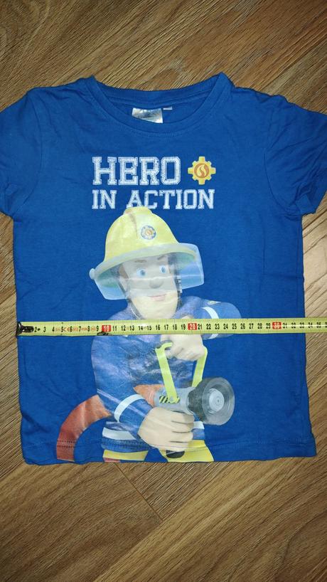 Tričko požiarnik sam 116, 116