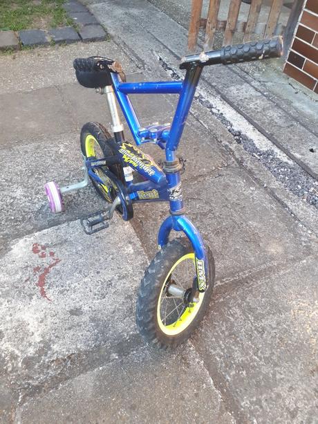 Bicykel bmx kent blue thunder 12", bmx,12