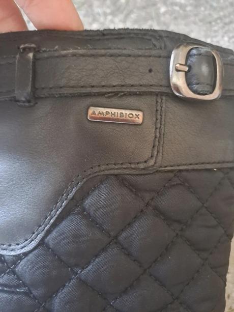 Perfektne kožené čierne čižmy číslo, geox,32