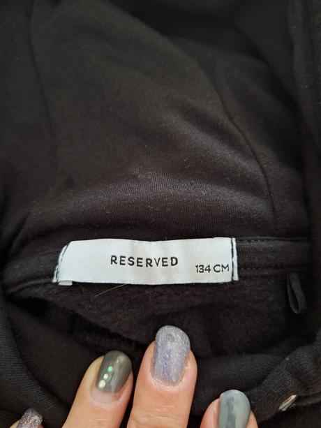 Dlhšia mikina s hunatym obrazkom, reserved,134