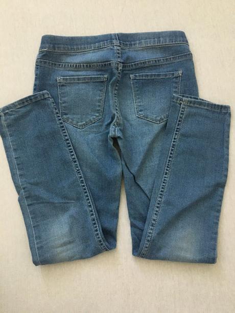 Elastické riflové legíny, 128