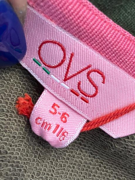 Dievčenské maskáčové sako ovs (5-6 r.), ovs,116