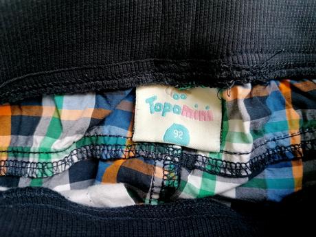 Ľahunké šortky veľ. 92, topomini,92