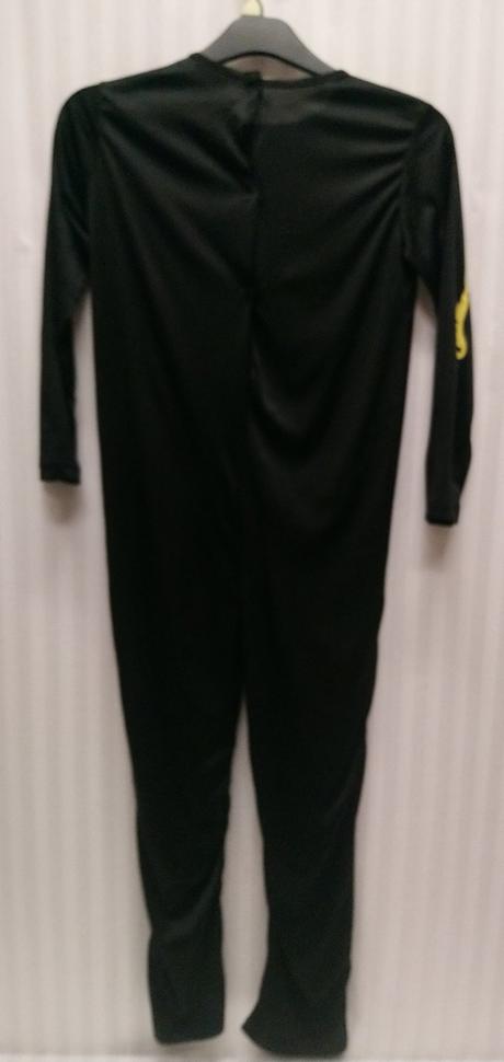 Kostým kostlivec farebný, halloween, 128-140 cm,