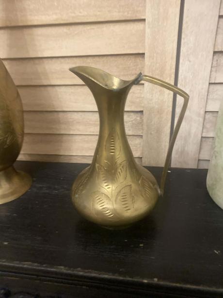 Mosadzná váza 15 cm, 