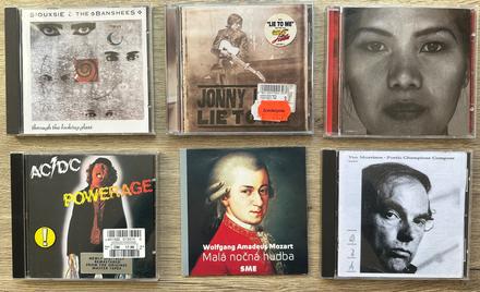 Cdčka ac/dc mozart van morrison bad religion, 