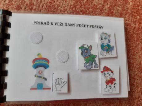 Labková patrola zosit s aktivitami, 