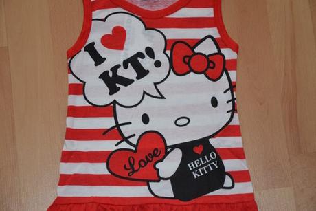Šaty s kitty 74/80/86 neskor ako tunika, 74 / 80 / 86