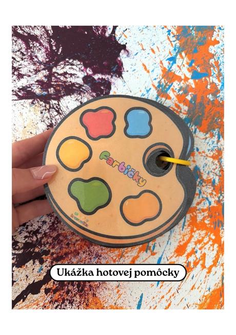 Farbičky - didaktická hra, 