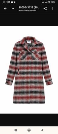 Dámsky dlhý kabát, s